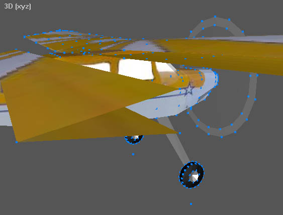 clearview simulator control surfaces missing